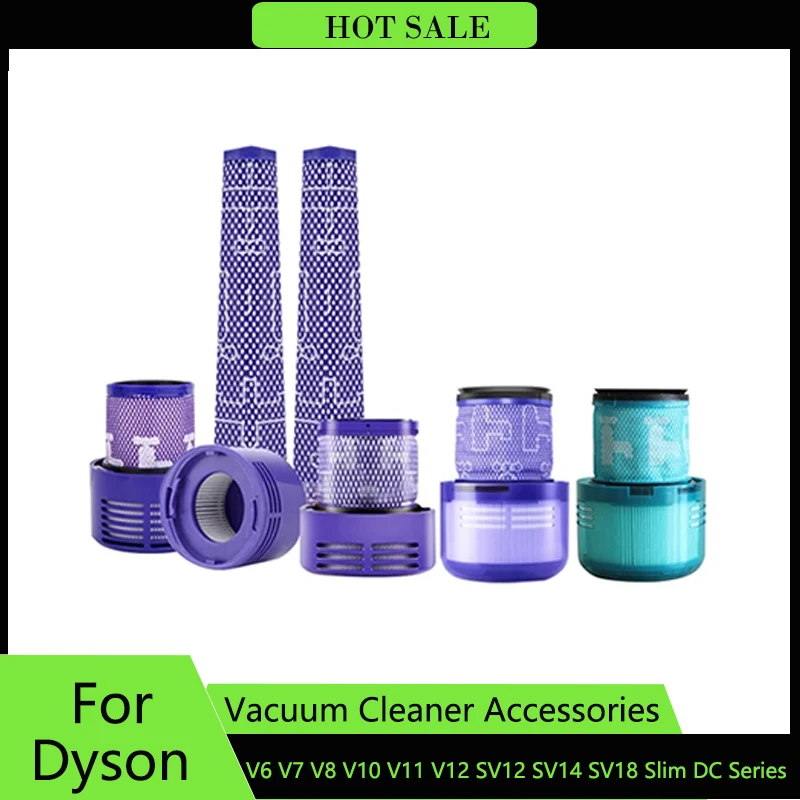 HEPA Filter For Dyson V6 V7 V8 V10 V11 V12 SV12 SV14 SV18 Slim DC All Series Vacuum Cleaner