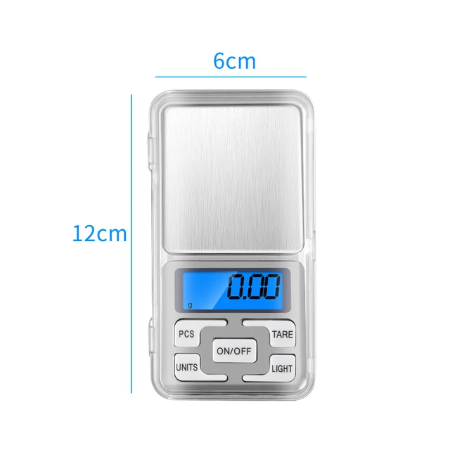 Nagy Pontosságú Digitális Skála Mini Zseb Ékszerekhez Kávécchalok Elektronikus Mérlegmérlegek 0,01 G/200 G - Image 6