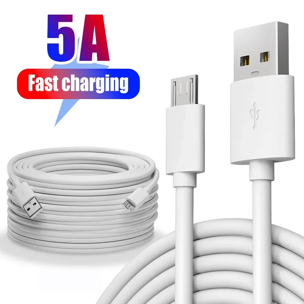 ตัวเลือกสินค้า สายชาร์จ Micro USB ยาวพิเศษ สำหรับมือถือและแท็บเล็ต