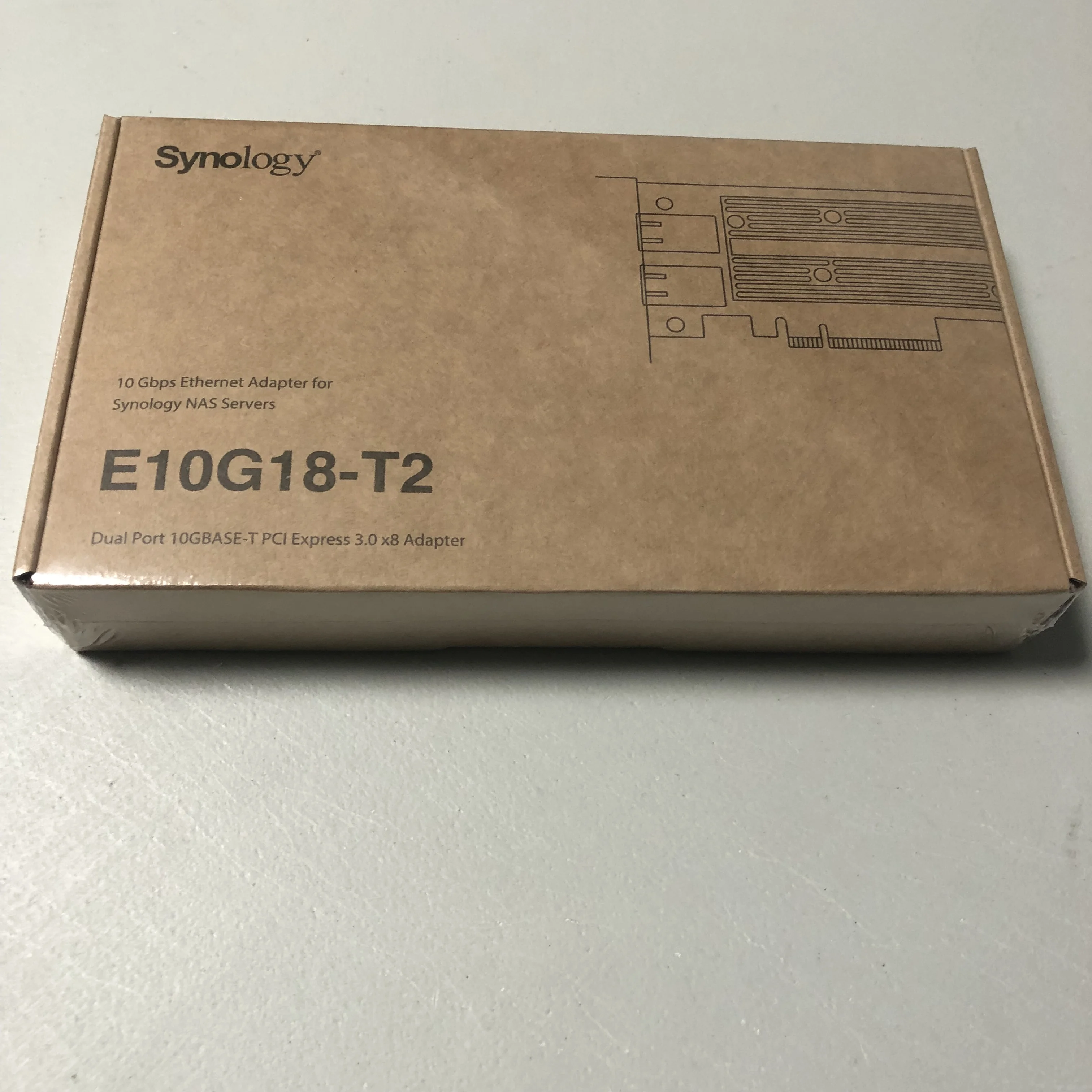 Synology E10G18-T2 Dual-Port 10 Gb/s PCIe Expansion Card 2 x 10 Gb 