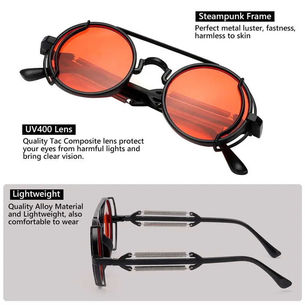  ǰ Ÿ UV400 ȣ      ۶  Ȱ ¾ Ȱ Steampunk ۶