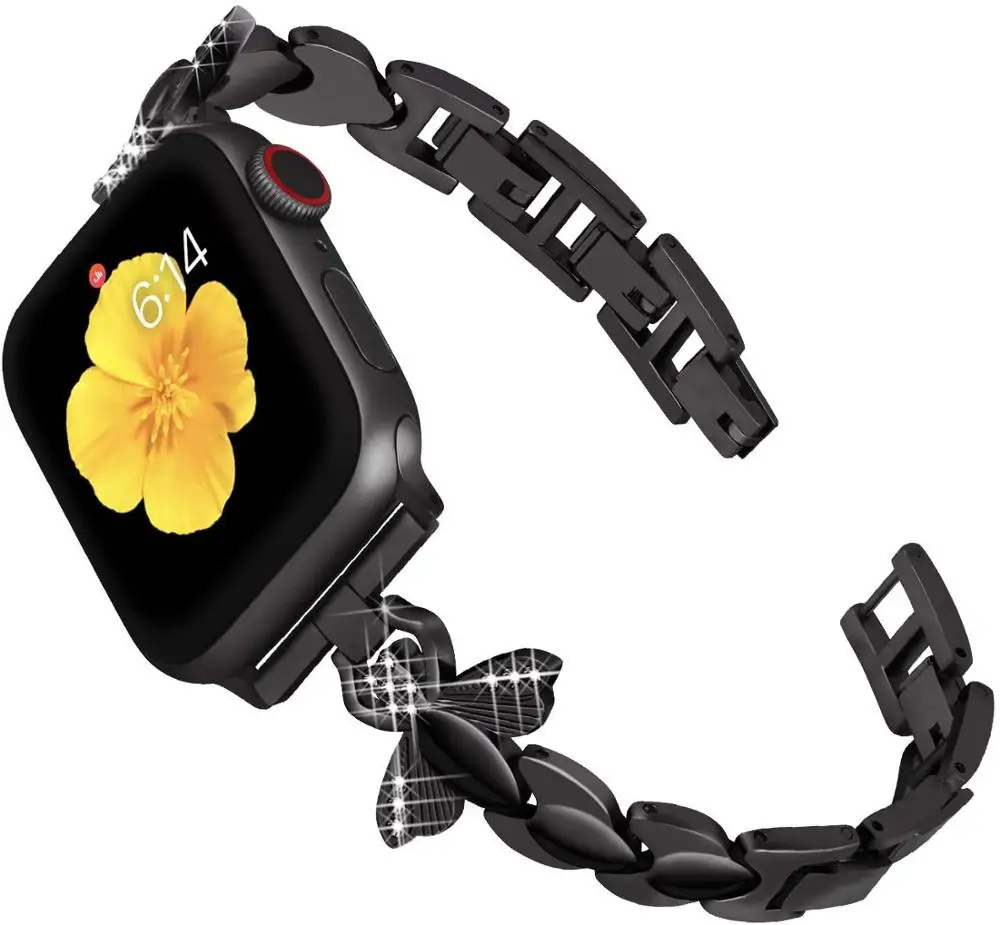 

Браслет из нержавеющей стали для Apple Watch Ultra, металлический ремешок для iwatch 6 5 4 3 2 SE 44 мм 42 мм 40 мм, 49 мм 8 7 45 мм 41 мм