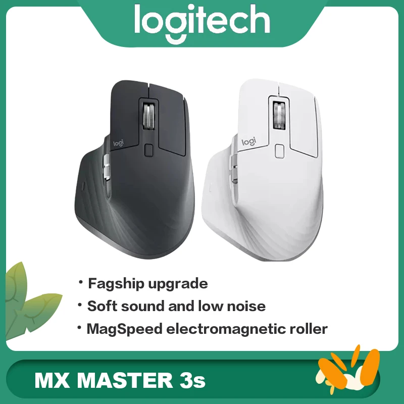 Logitech MX Master 3S Kabellose Bluetooth Dual-Mode Leise Maus Wiederaufladbar Business-Office-Design Video-Bearbeitungs-Maus - AliExpress 7