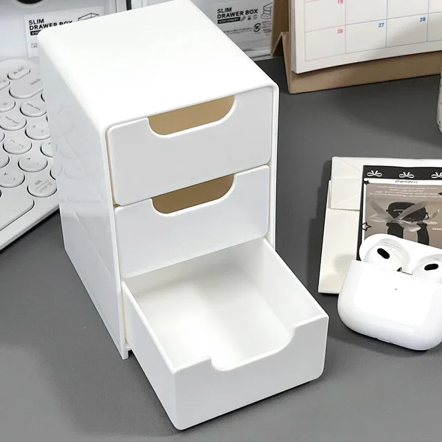 3-Tier Desk Organizer with Drawers 2