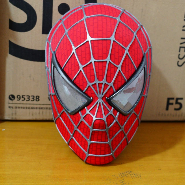 Marvel PS4 Spider-Man Mask with Faceshell & Lenses 1:1 3D Handmade  Halloween Cosplay Spiderman Masks Replica for Christmas Gift - AliExpress