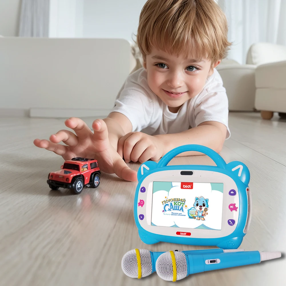 Early Childhood Education Learning Machine Russian English Children Music Interactive Tablet 32GB Expandable for Learn Alphabet 5