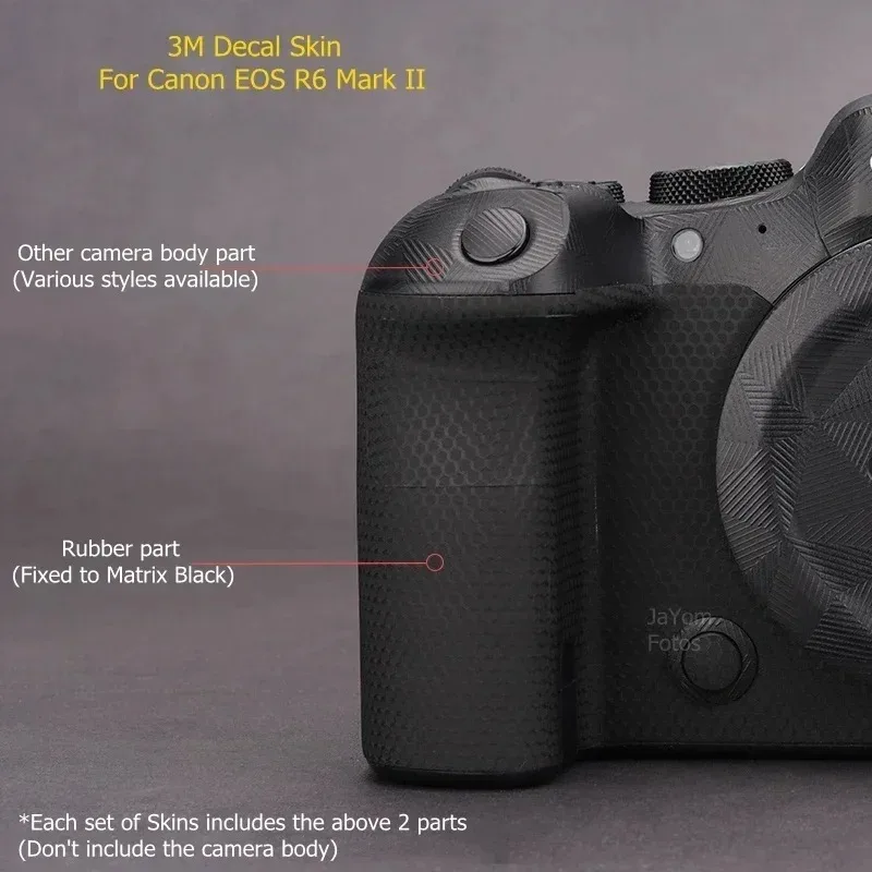 Description Picture 2 of itemR6II R62 R6M2 Decal Skin Vinyl Wrap Film Camera Protective Sticker Protector Coat For Iconic Brand EOS R6 Mark II 2 M2 MarkII Mark2