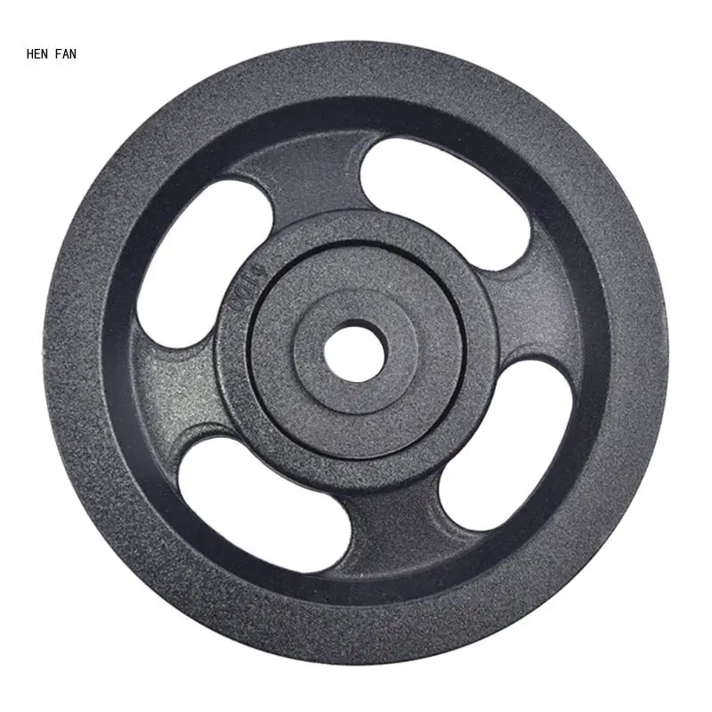 

100 мм черный нейлоновый подшипниковый шкив круглый фитнес-шкив замена подшипника колеса M89D