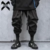 11 BYBB'S DARK Hip Hop Cargo Pants Men Ribbons Casual Loose Joggers Trousers Elastic Waist Fahsion Harajuku Streetwear Pant W582 1