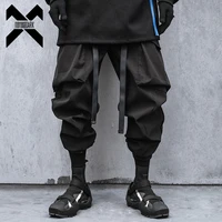 11 BYBB'S DARK Hip Hop Cargo Pants Men Ribbons Casual Loose Joggers Trousers Elastic Waist Fahsion Harajuku Streetwear Pant W582 1
