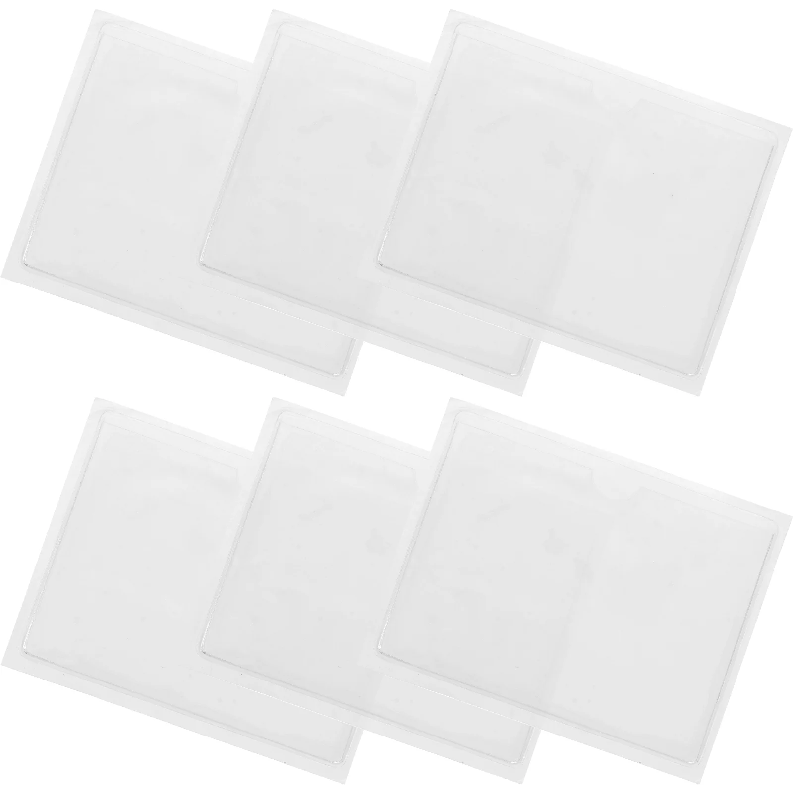 

6pcs Label Covers Practical Card Pockets Cards Holders Warehouse Label Covers Cards
