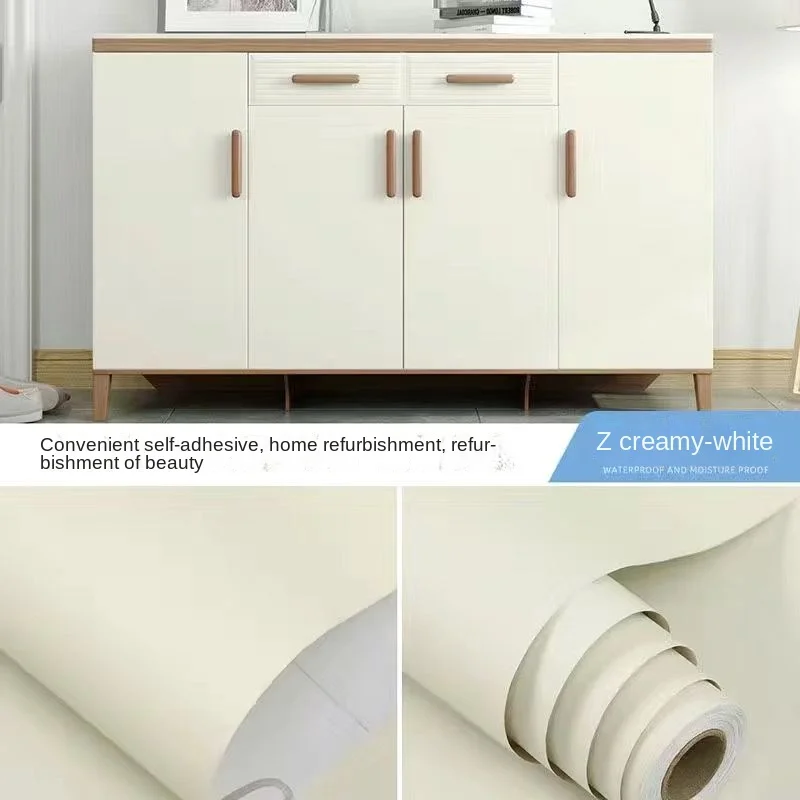 Thickening Waterproof Self Adhesive PVC Wall Sticker Furniture Muebles Decor Oil Proof Kitchen Cabinets Armoire Vinyl Stickers - Image 5