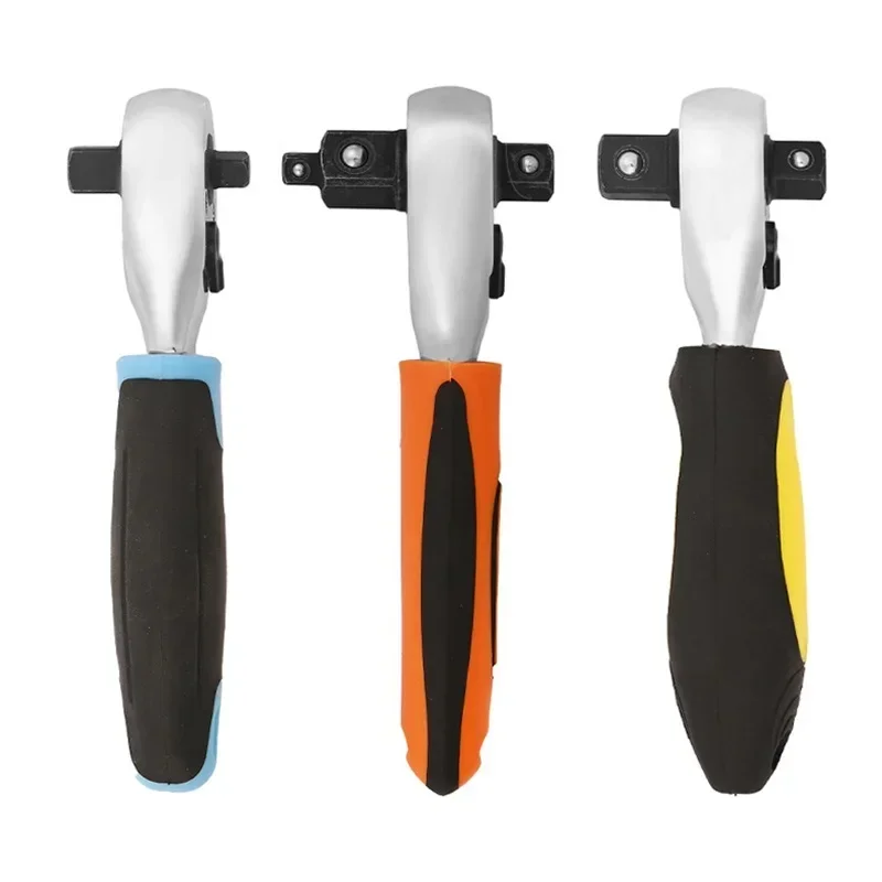 1PCS Multi-funktionale 72 Zähne Mini Doppel Kopf Gerade Griff Ratsche Müheloses 2-in-1 3-in-1 Steckschlüssel Hand Werkzeug – Detail 7