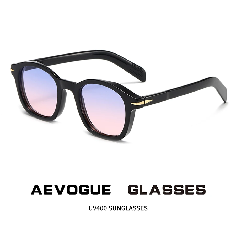

AEVOGUE Thick Frame Sunglasses For Men Spectacles Frame Sunglasses Women Retro Sunglasses Fashion Glasses AE1287