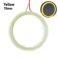 1Pcs yellow 70mm