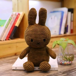 Miffy’s Plush Companion: Soft & Cozy 25cm Doll for Kids - Perfect for Sleeping, Easter Gifts & Room Décor (Brown)