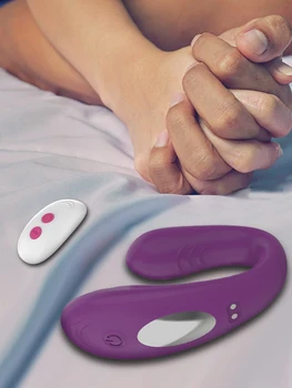 Wireless Remote Control Vibrator Female Dual Motor U Shape Clitoris Stimulator Dildo Wearable Sex Toys for Women Couple Adult 18 6