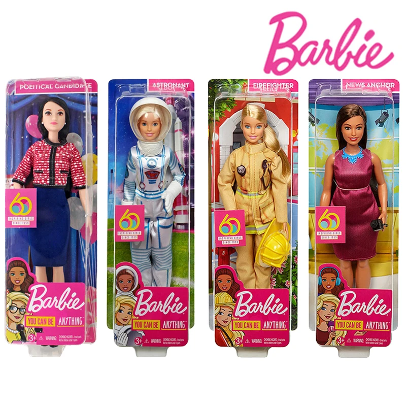Vruchtbaar zelfstandig naamwoord Adverteerder Original Barbie Gfx23 Dolls 60th Anniversary Celebration Professional Doll  Astronaut Firewoman Pop Girls Games Birthday Presents - Dolls - AliExpress