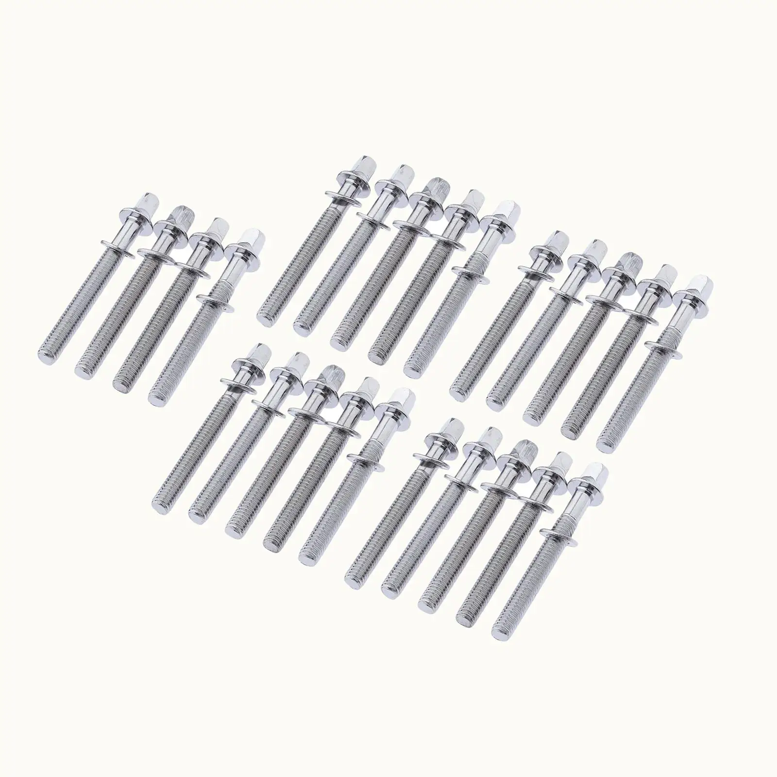 Drum Screws Drum Tension Rods Screw Rod Percussion 24 Pieces drum accessories