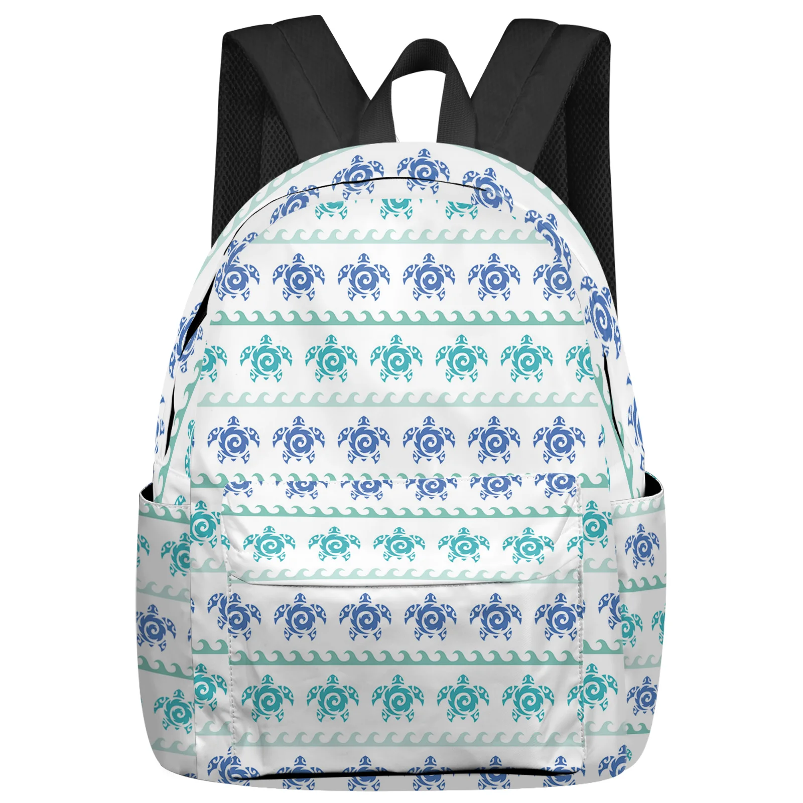 

Turtle Totem Texture In Summer Backpack Teenagers Student School Bags Laptop Custom Backpack for Men Women Travel Bag