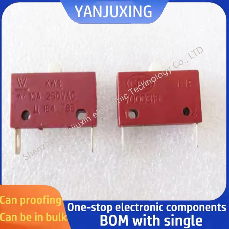 1pcs KW4 Electric hair dryer Hot and cold air switch Hot and cold air constant temperature electric hair dryer button switch 10A