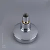 Shower Head Sprayer 4 Inch Shower Head Top Spray Adjustable Rainfall Wall-Mounted Shower Top Nozzle Home Bathroom Faucet 5