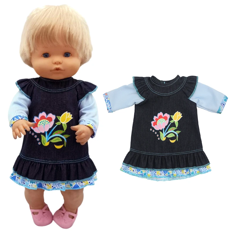 Nenuco Baby Doll Clothes Sweater Hat Scarf Ropa Y Su Hermanita 40cm Baby Doll Outwear Winter Warm Set
