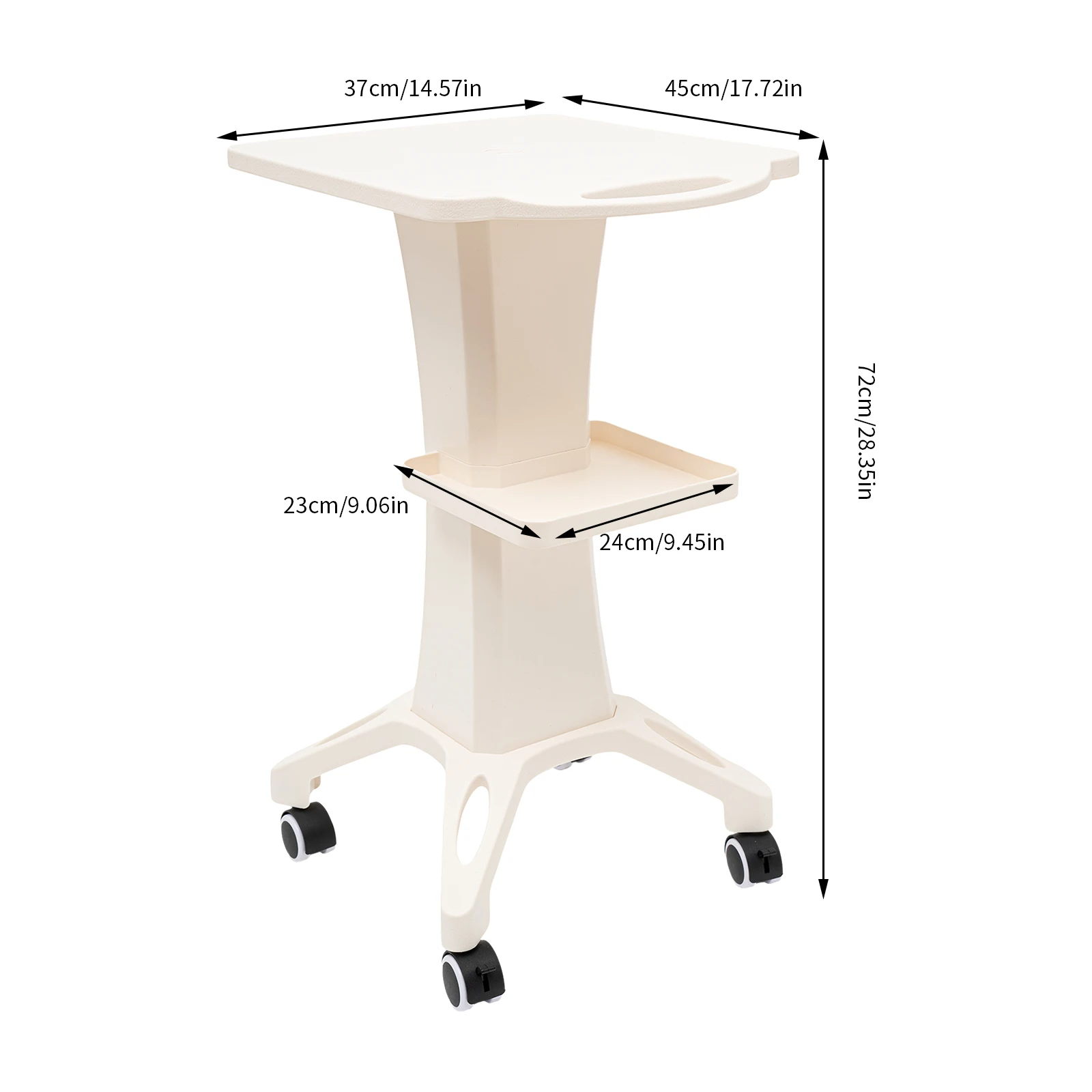 Multi layer storage trolley Rolling Trolley Cart Beauty Salon SPA Stand Pedestal Silent Wheel Equipment Stand