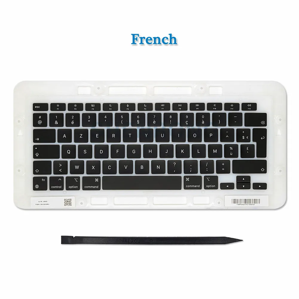 Clavier Azerty (FR) MacBook Air 13 et 15 M2 & M3 2022/2024
