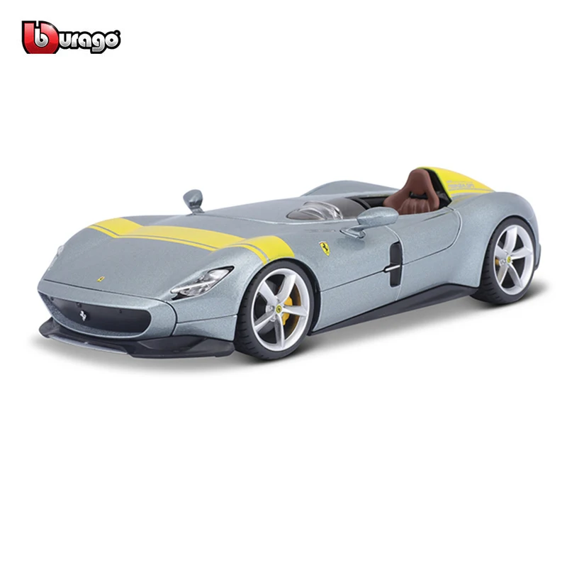 Bburago-Fivari monza Sp1-ダイキャストカー,1:24スケール,高級
