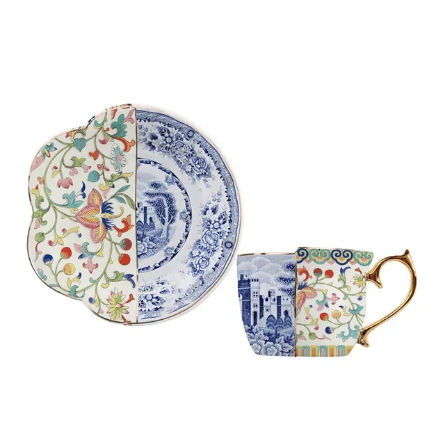 Luxury Ceramic Coffee Cup Set 6