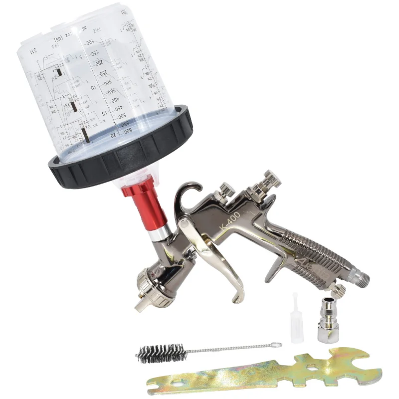 Профессиональный краскопульт Auarita K400 с соплом 1,4 мм/1,7 мм, краскопульт LVMP, Аэрограф Для покраски автомобиля, Аэрограф, пневматический пистолет, аэрограф