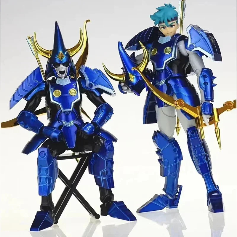 Figurine Multi Action Yoroiden Samurai Troopers - Nazha / Cyanor / Sekhmet, Doyusha Japon