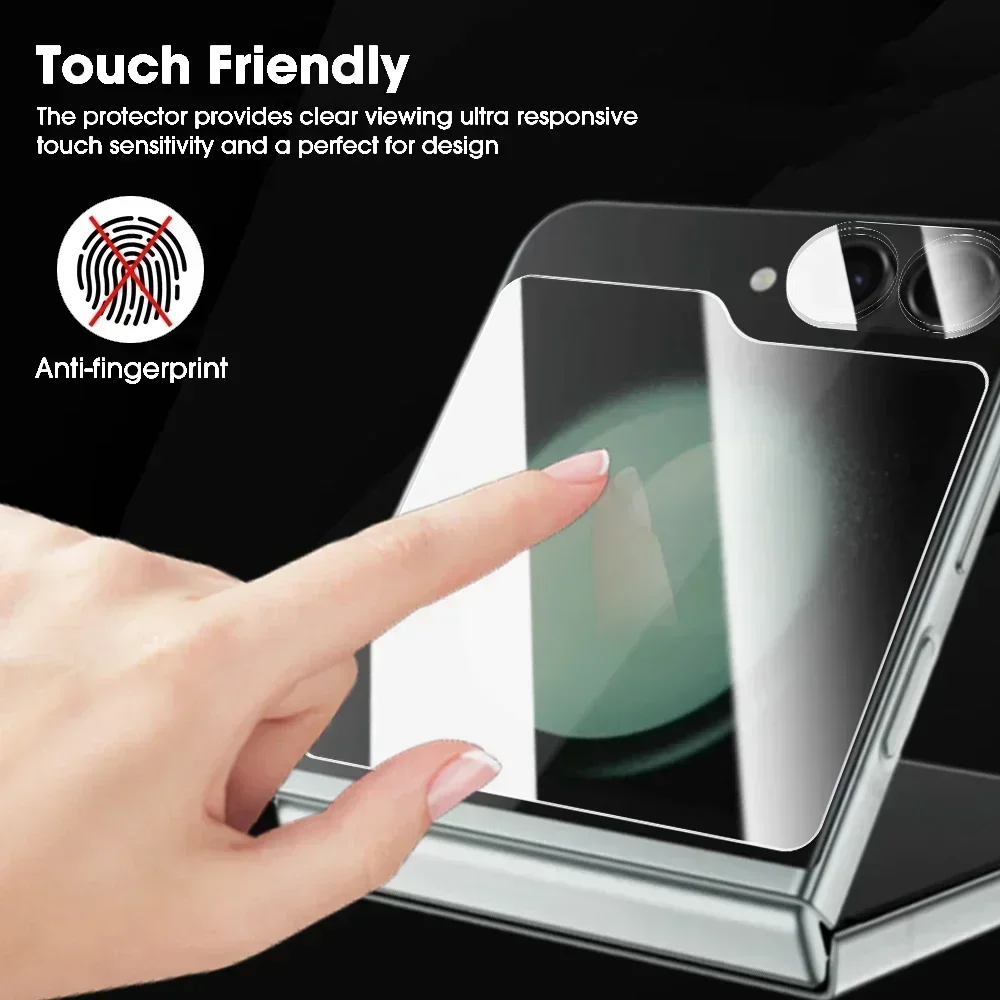 Hydrogel Film Screen Protector with Tempered Glass Camera Lens Shield