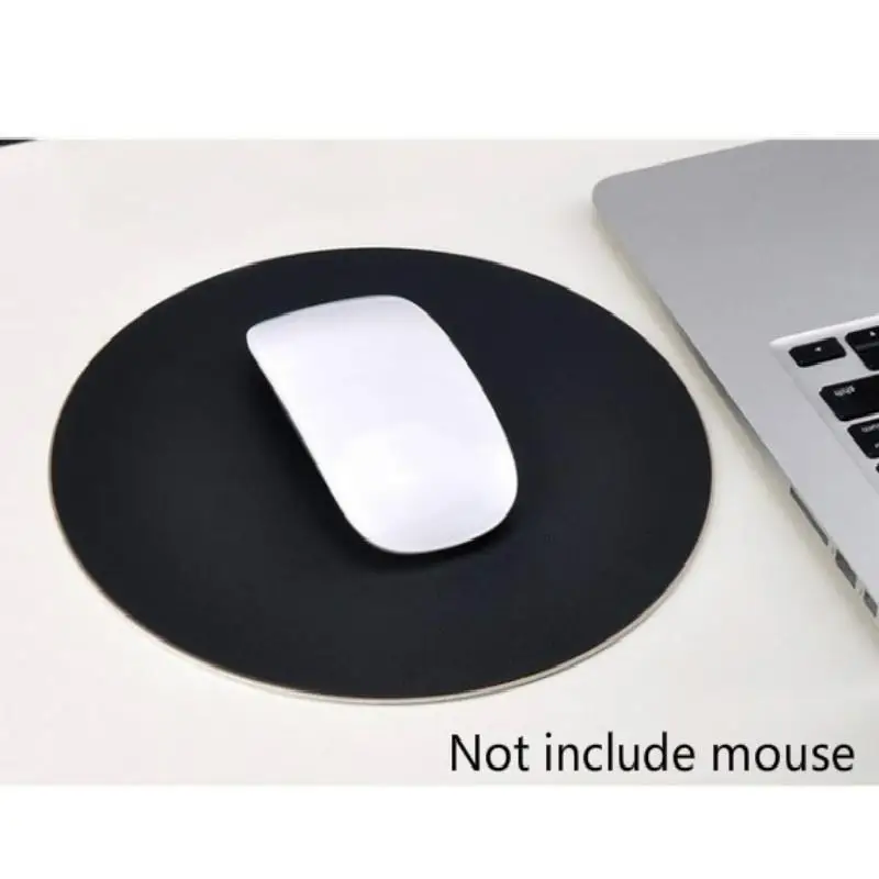 1pcs Round Gaming Mouse Pad Aluminum Alloy Metal Mouse Pad Suitable Home Office Computer Mouse Accessories