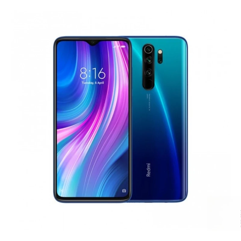 Xiaomi Redmi Note 8 Pro original, 8GB 128GB, teléfono inteligente 4G con sistema operativo Android, celular con doble SIM, firmware global, usado, casi nuevo.