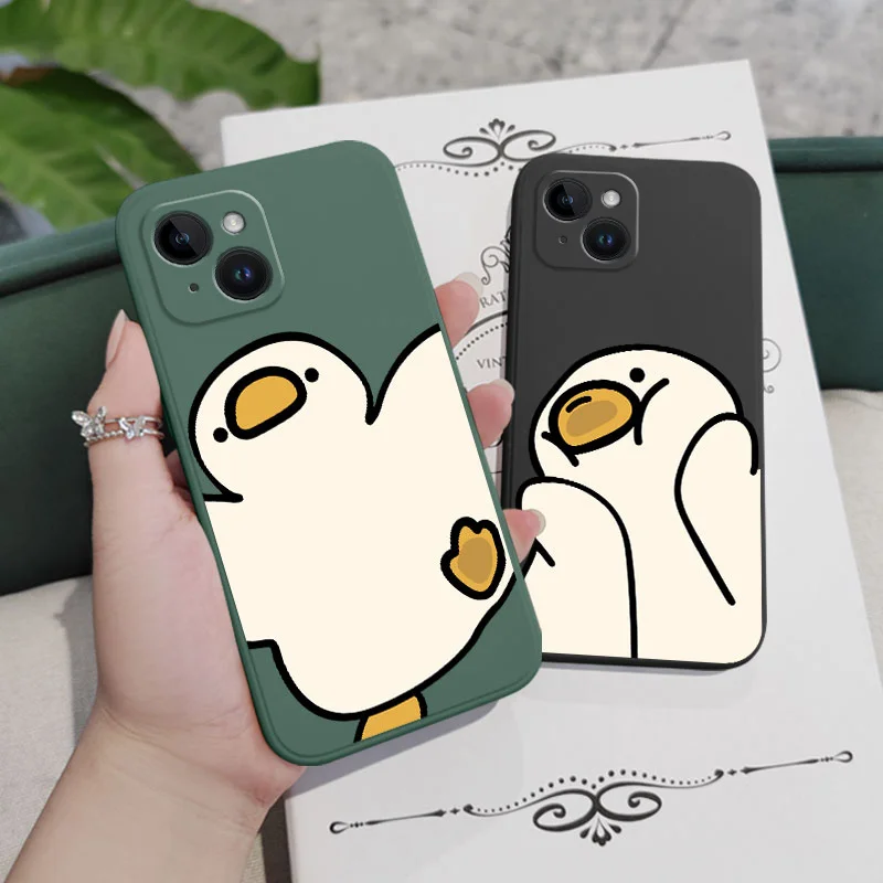 Charming Duck Silicone Phone Case Cover