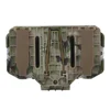 Tactical MOLLE Folding Navigation Board Tactical Airsoft Hunting Vest Chest Mobile Phone Holder Map Admin Panel iPhone Pouch 4