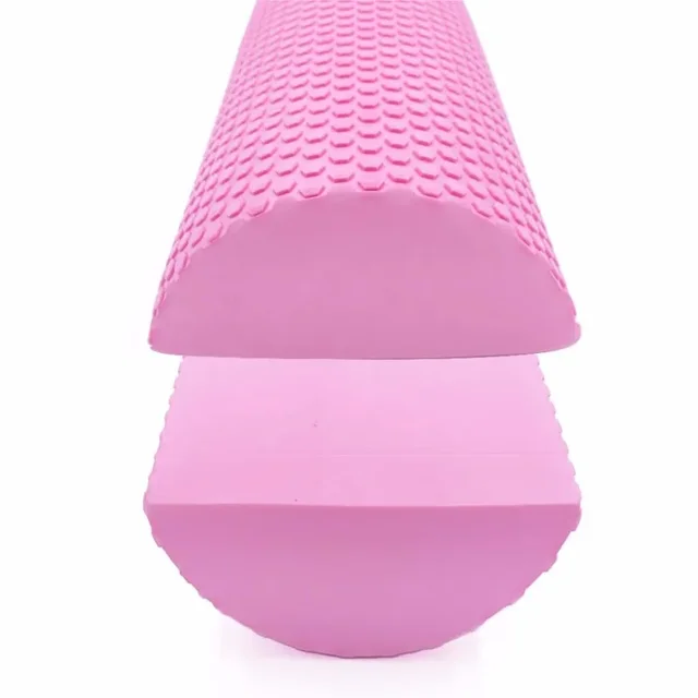 Half Round EVA Foam Roller For Yoga Pilates Fitness Equipment Balance Pad Yoga Blocks With Massage Floating Point 30-45cm 4