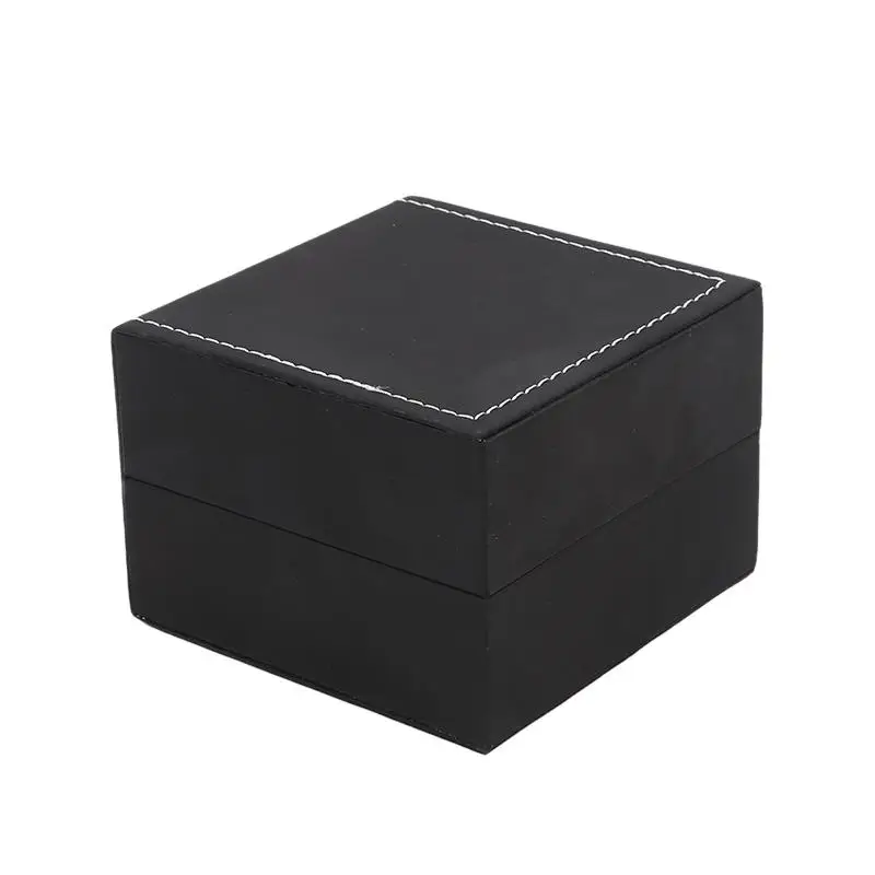 High Grade PU Leather Single Watch Gift Box with Pillow – Elegant Wristwatch Display Ca... - SKU LWGB2010 - UGI Packaging