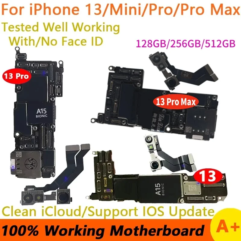 iPhone 13 マザーボード CNC Motherboard For iPhone 13 Pro MAX Mini Plate Logic Board