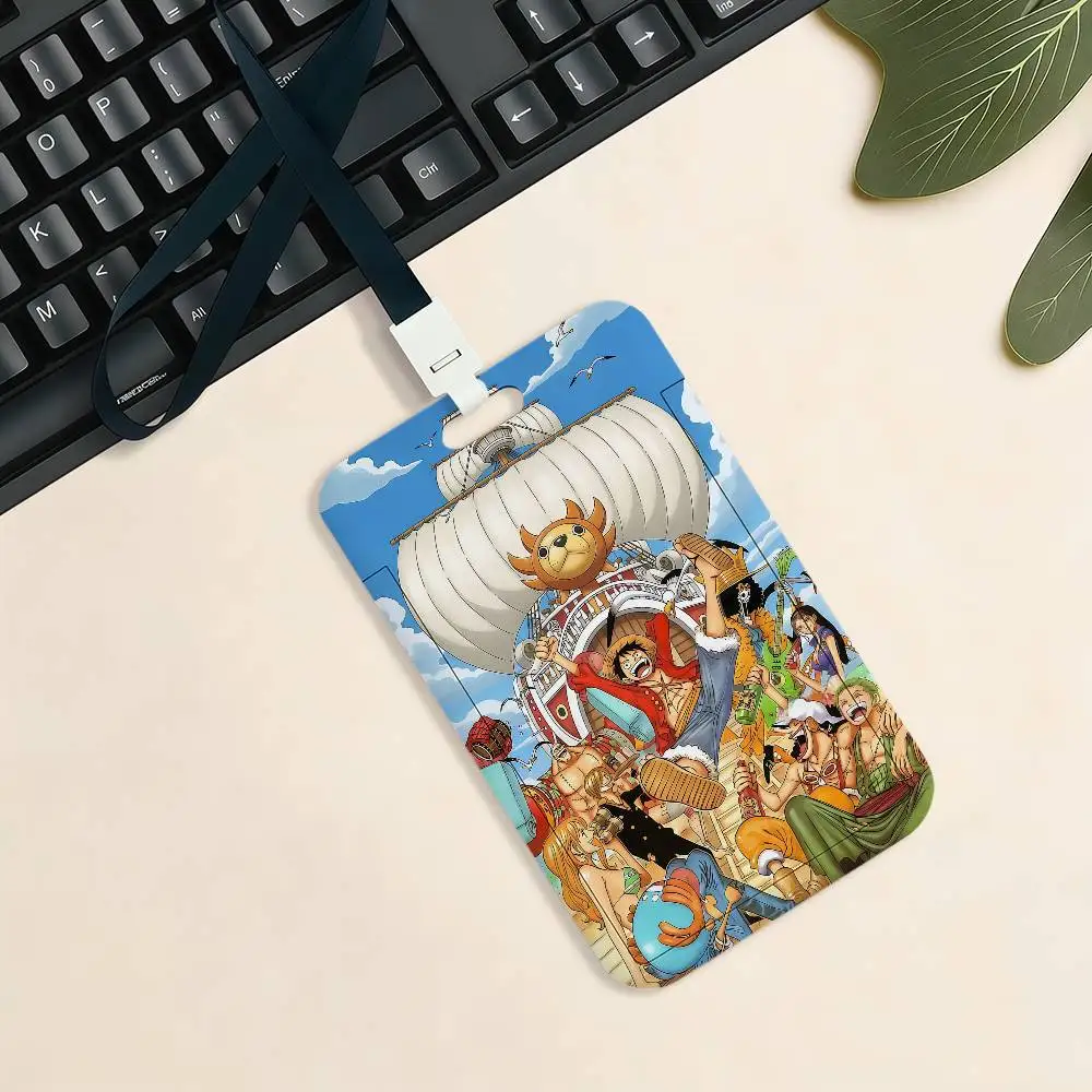 Anime One Piece Kartenhalter Kartenetui für Bank-, Kredit-, Studenten-, ID-, U-Bahn-, Arbeitsausweis, Ausweishalter, Türkartenhalter – Detail 10