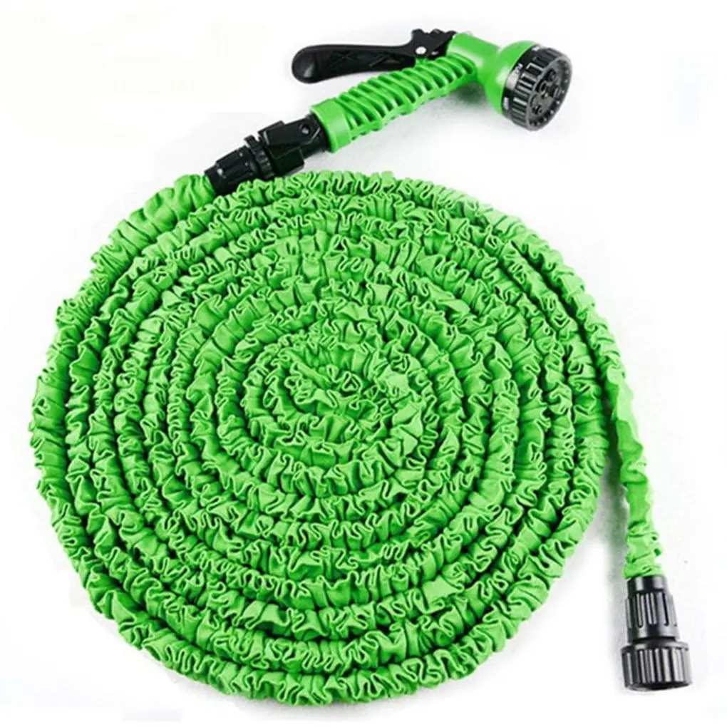 Description Picture 2 of item25FT-200FT Garden Hose Expandable Flexible Water Hose Plastic Hoses Car Wash Water Gun Garden Sprayer Watering Irrigation Tools