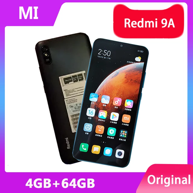 Xiaomi-Redmi 9A Global Dean, processeur MTK Helio G25, 4 Go de RAM, 64 Go,  128