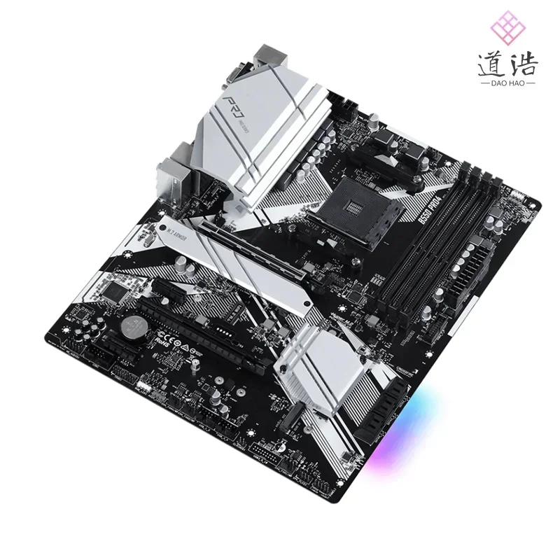 For Asrock B550 PRO4 Motherboard 128GB AM4 DDR4 ATX B550 Mainboard 100% Tested Fully Work 3 For Asrock B550 PRO4 Motherboard 128GB AM4 DDR4 ATX B550 Mainboard 100% Tested Fully Work