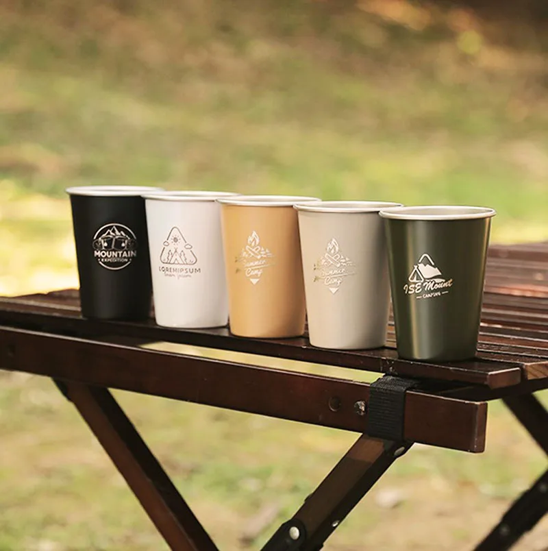 350ml Outdoor Stainless Steel Water Cup