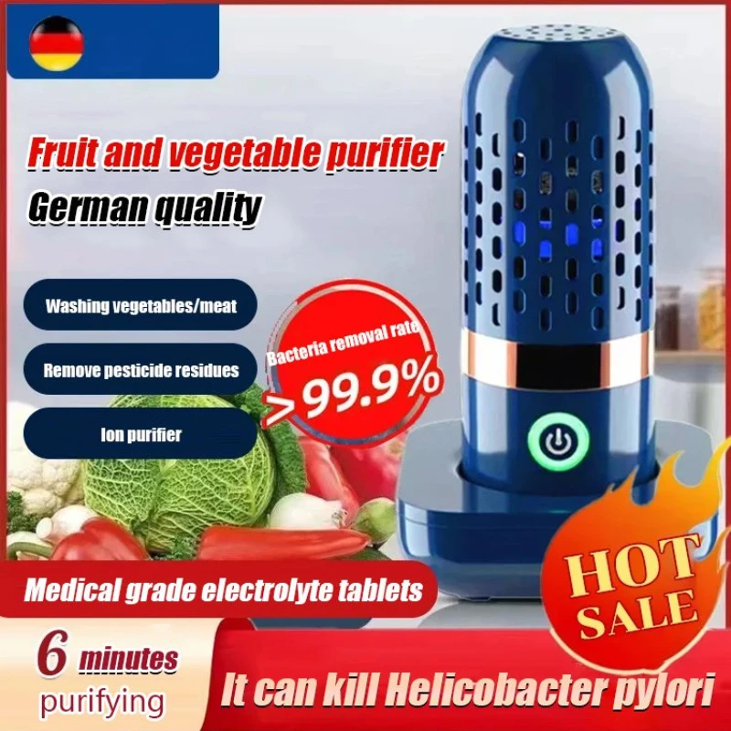 Portable Fruit and Vegetable Sterilizer Intelligent Home Fruit and Vegetable Washers Purifier