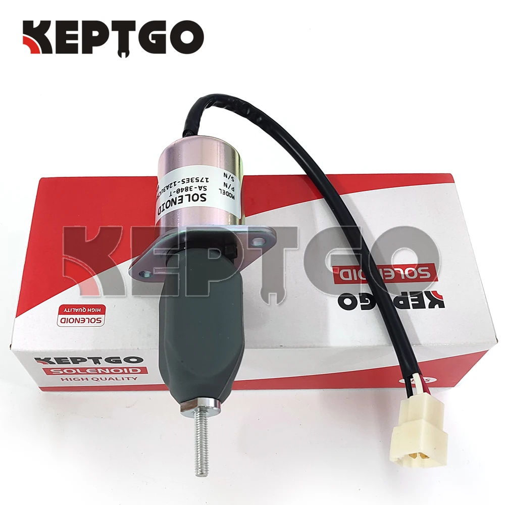 

Соленоид топливного останова 12 В 119807-77800 для двигателя Yanmar 4TNE94 4TNE98 4TNC88