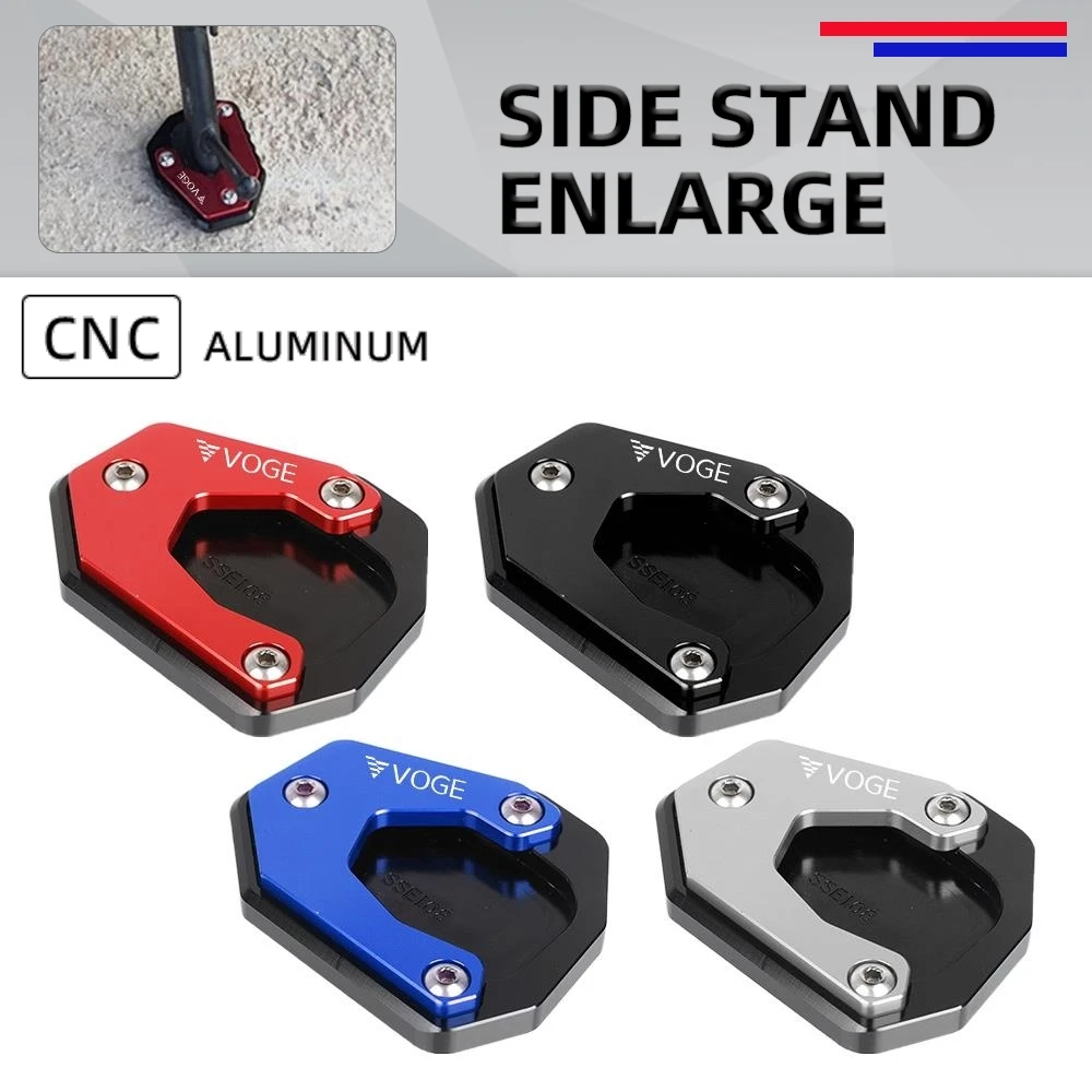 Accessori Moto Cavalletto Cavalletto Cavalletto Laterale Pad Di Estensione Per Loncin Voge 300Ds 300Ac 300 R 300Rr 500R 500Ds 500R 650Ds