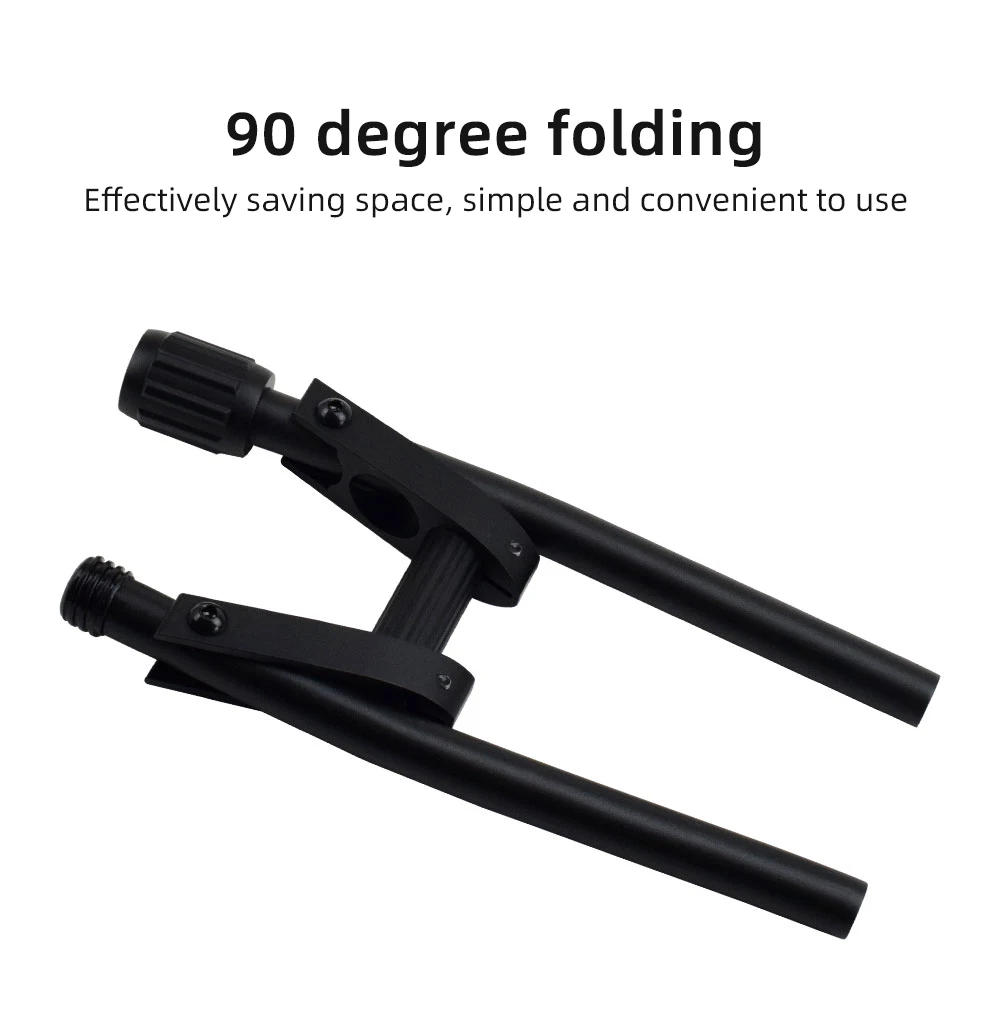Aluminum Alloy Bike Folding Handlebar 90 Degree Foldable Electric Kick Scooter Bicycle Handle Bar 25.4*600mm bicycle accessories bicycle handlebar